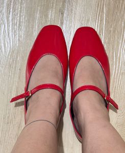 Red Ballerina Pump.