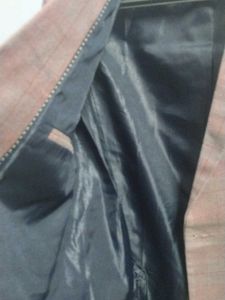 Checkered Casual Blazer