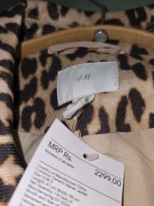 H&amp;M Leopard Print Jacket