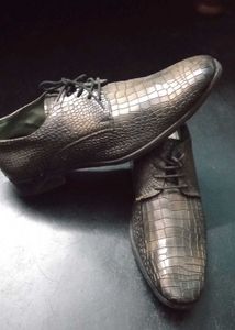 Men&#39;s Formal Shoes Textured Derbys Lace Up Footwea