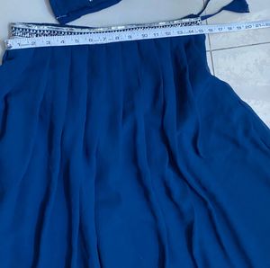 Girls Teal Sequined Party Dress (9-10)