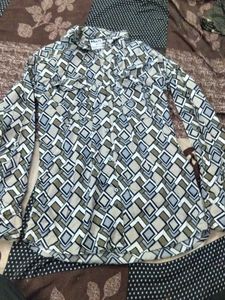 Patterned Casual Shirt