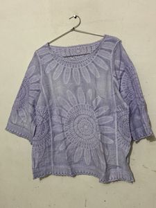 Purple Light Weight Top