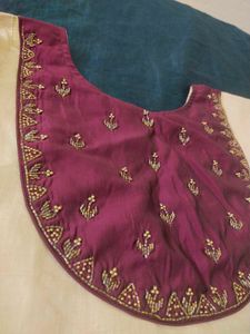 TRADITIONAL KURTA WITH HANDWORK