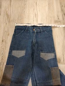 Sc7802 Set Up Cargo Jeans Waist 26