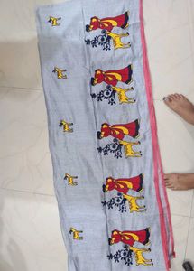 Figure Print Handloom Saree