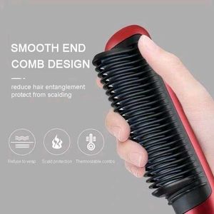 Fast Heating Hair Straightening Comb - Salon Style