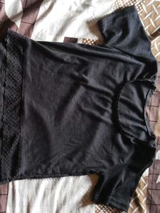 Cute Black Top