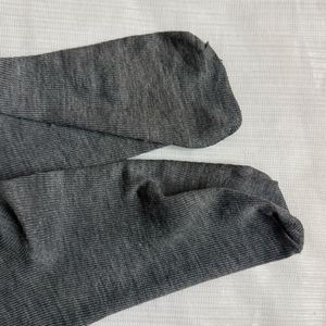 Striped Gray Socks