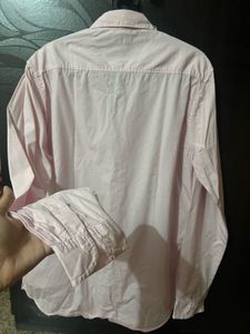 Dennis Lingo Pink Casual Shirt
