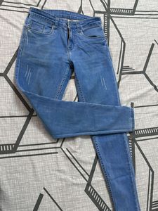 Blue Slim Fit Denim