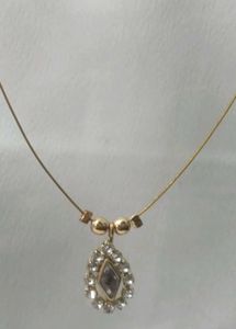 Elegant Rhinestone Pendant Necklace