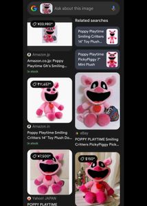 Poppy Playtime Smiling Critters Pickypiggy Plush