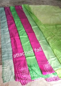 5 BRAND NEW Bandhani silk saree Set &amp; ready fall
