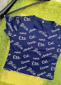 Cute Graphic Print Tee