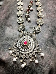 Jaipuri Necklace Earings Set