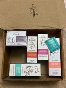 Foxtale Combos: Face Wash, Purple Mask, Serum