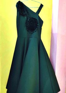 Bottle Green Dress