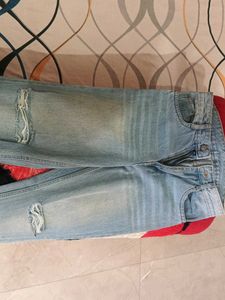 Ripped Denim Jeans