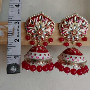 High Quality Pink Jhumke