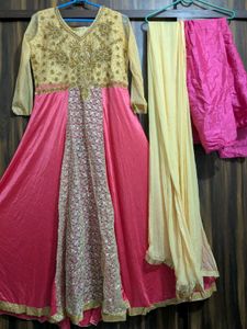 Elegant Ethnic Anarkali Set