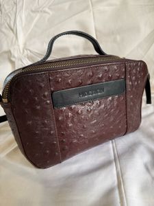 Pure Leather Brown Hidesign Satchel Bag