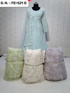 Bridal Frock Light Blue