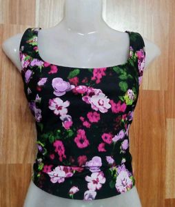 Floral Print Tank Top