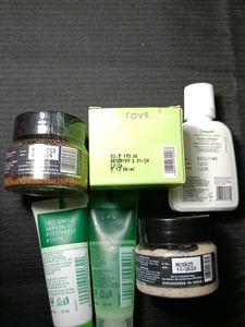Skincare And Body Scrub Range