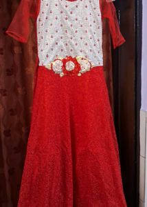 Elegant Embroidered Gown