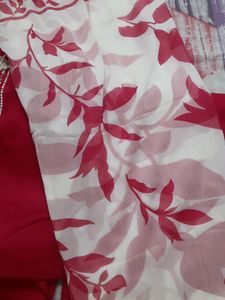 Mazenta Colour Glace Cotton Suit