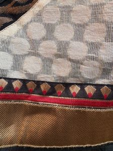 Designer Black saree