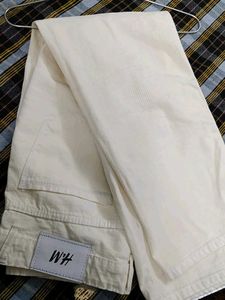H&amp;M Beige Denim Jeans