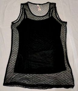 Black Polka Dot Tank Top🖤😍