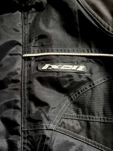 Ixon Black Motorcycle Jacket