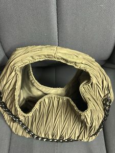 Olive Green Chain Shoulder Bag