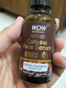 WOW Skin Science Caffeine Face Serum