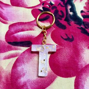 Letter &#39;T&#39; Keychain