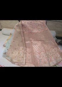 Elegant Light Pink Lehenga