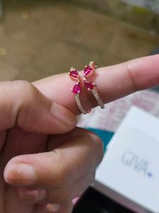 GIVA Carnation Rose Gold Ring