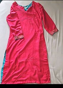 Fab India Pink Kurti XS