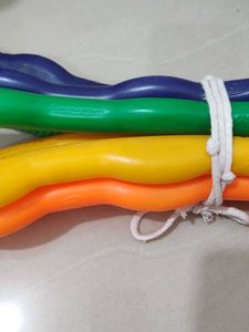 Colorful Hula Hoop Pieces