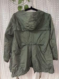Green Hooded Jacket