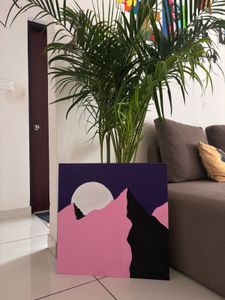 Mountain Landscape Canvas Painting