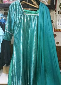 Green Kurta Set