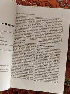 Class 11th Business Studies Books Ncrt