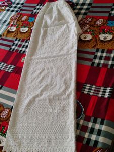 White Chikankari Plazoo