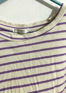 Striped Crop Top