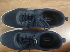 My Shoe Which Is Slazenger.