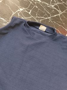 Blue Crop Top